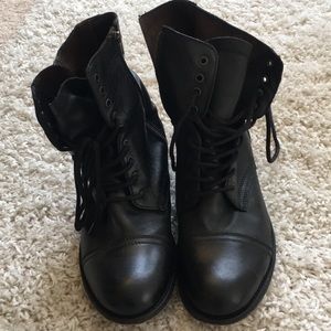 Men’s Steve Madden Trek Leather Boots